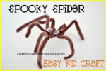 Spooky Spider Craft