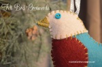 DIY Felt Bird Ornaments - use nice wool felt and customize with your own colors.