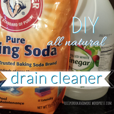 DIY all natural drain cleaner - bathrooms - showers - kitchen sinks - just 2 ingredients you probably already have