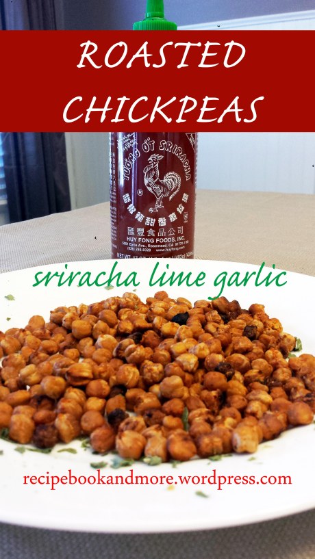 Roasted Chickpeas - just 5 ingredients but tons of flavor. Perfect for a low fat healthy snack.