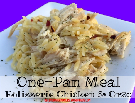 One Dish Chicken and Orzo Bake Recipe